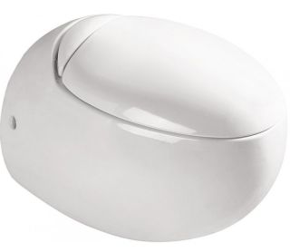 Унитаз подвесной SantiLine SL-5001 сиденье с микролифтом белый